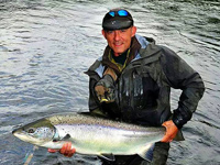 Fly fishing for Atlantic Salmon and Sea Trout