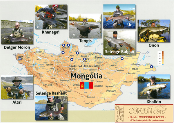 Mongolei maps